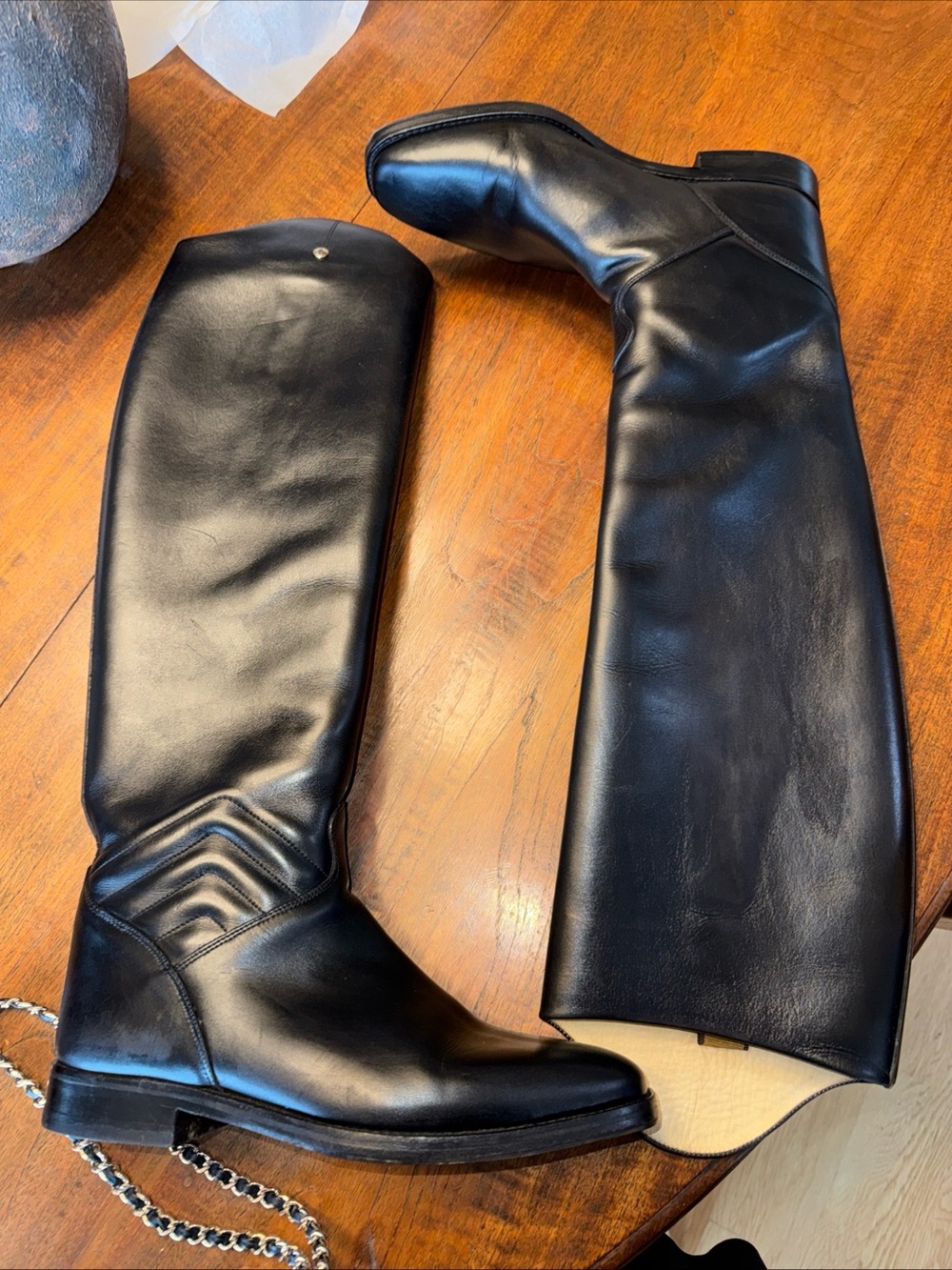 Sergio Grasso tall boots sz 41 Us 9 1/2 -10
